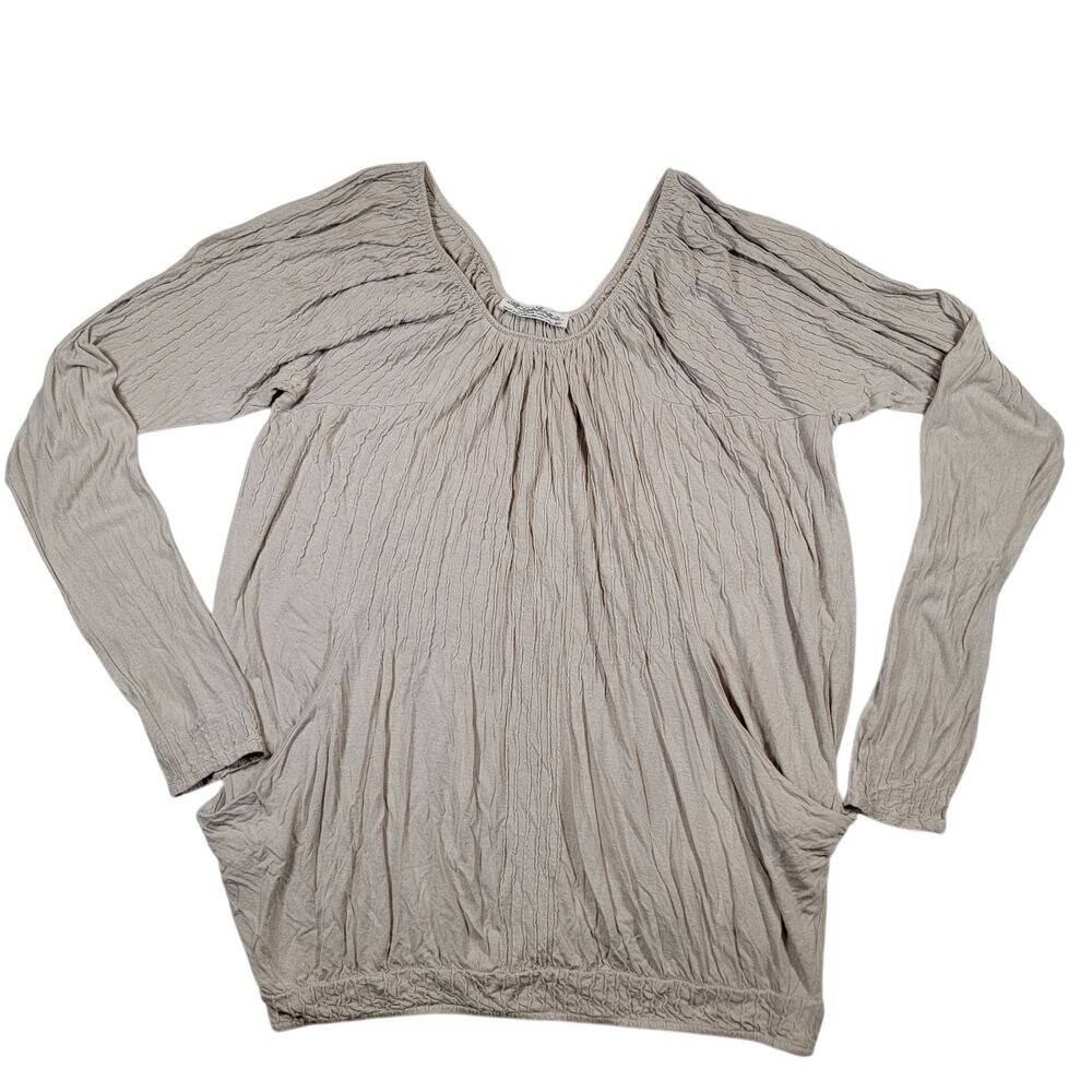 AllSaints Spitalfields Women's Angel Dress Sz 10 Tan READ DESCRIPTION